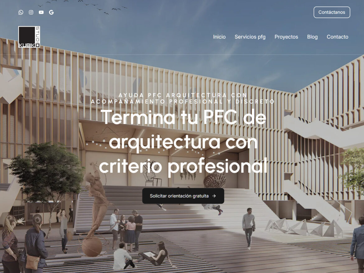Nace esta web: un espacio dedicado exclusivamente a tu PFC, PFG y TFM de arquitectura